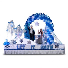 Premium Complete Let it Snow Parade Float Decorating Kit